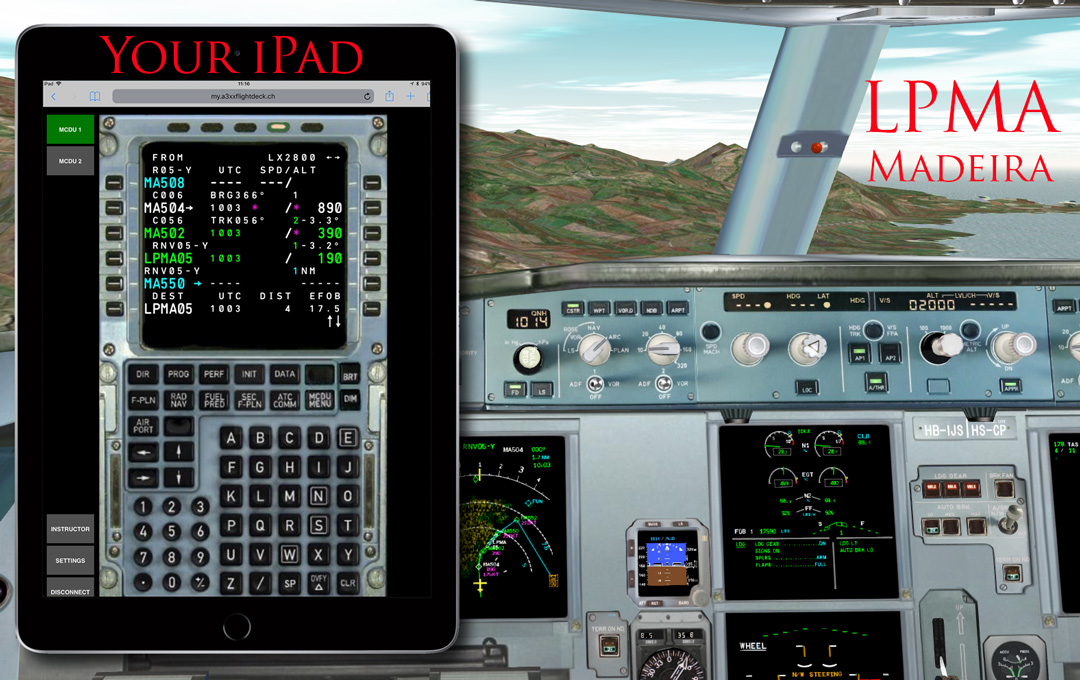 FlightDeck Simulator A32x By Airlinetools - FlightDeck A32x - Home